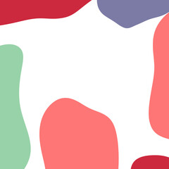 Abstract Shapes Corner Background