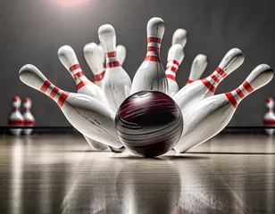 Poster bowling strike colpire il centro  © franzdell