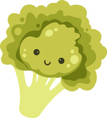 Broccoli Cartoon Character