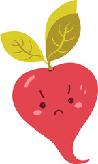 Beetroot Cartoon Character