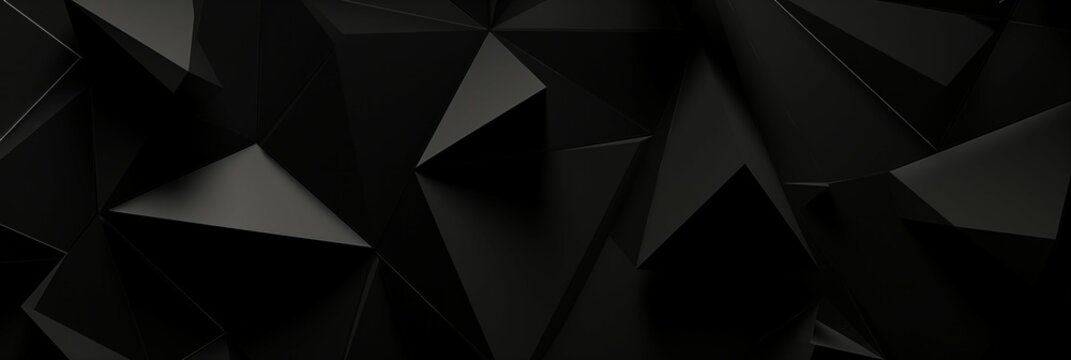 Elegant Black and Dark Geometric Abstract Pattern for Aesthetic Design and Impactful Visual Artistry © Fortis Design