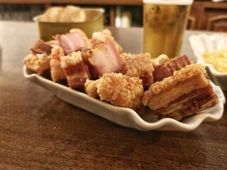 Portion of torreznos from Soria