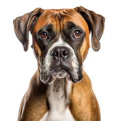 dog animal on a white background