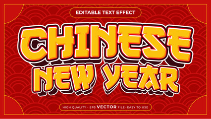 Editable Text Effect - Chinese New Year, Year of Dragon