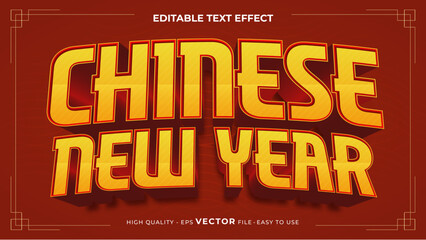 Editable Text Effect - Chinese New Year, Year of Dragon