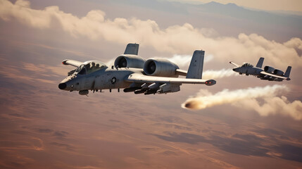 Futuristic Combat Air Support