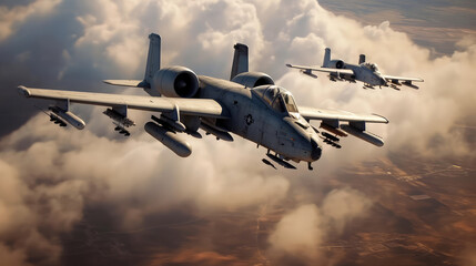 Futuristic Combat Air Support