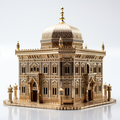 Fototapeta na wymiar 3d model of kaaba