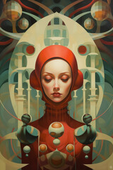 Dream Woman Abstract