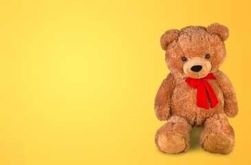 bear plushie cute soft toy on desk