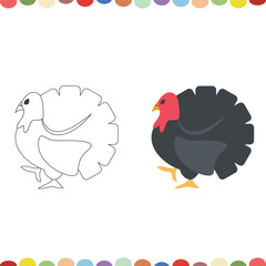 hen and chicken drawing for kids