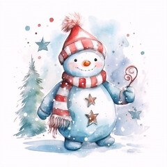 Fototapeta premium Snowman
