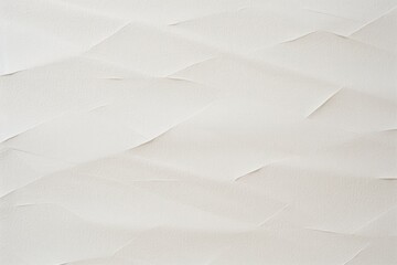White canvas texture with subtle, abstract paper folds, ideal for clean design aesthetics. - obrazy, fototapety, plakaty