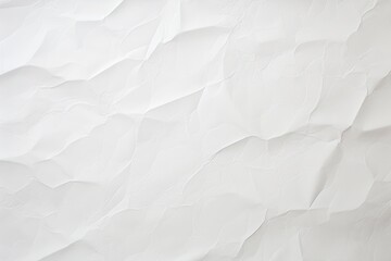 Crinkled white paper texture with soft shadows, offering a versatile and tactile surface. Graphic design textures