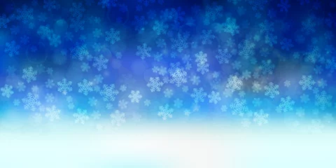 Schilderijen op glas クリスマス　雪　冬　風景　背景 © J BOY