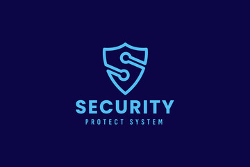 security logo vector icon illustration