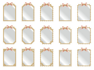 金属、石、リボン2プレート4-2