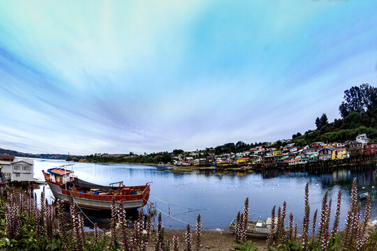 Palafitos Chilo&eacute;, Chile 