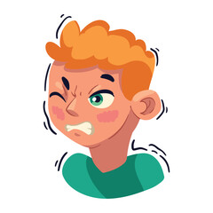 tourette syndrome condition boy