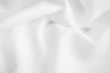 White fabric texture. Cloth background.