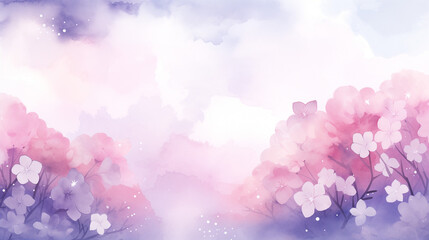 background with flowers