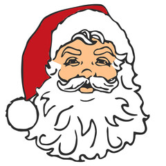 santa claus cartoon