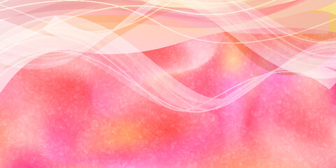 和紙　春　水彩　背景