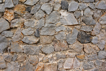 Natural stone wall background. Stone texture