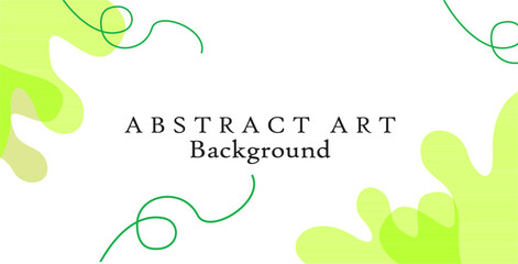 Abstract art background vector. Luxury minimal style wallpaper with line art shapes, Vector background for banner, poster, Web and packaging