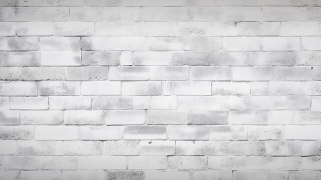 Fototapeta white brick wall texture abstract vintage background