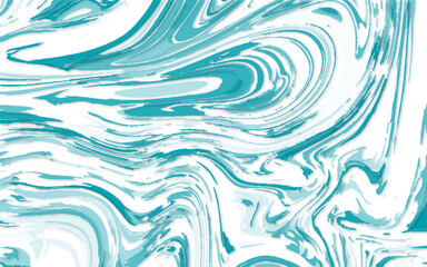 Blue Marble ink texture acrylic painted waves texture background. pattern can used for wallpaper or skin wall tile luxurious. - obrazy, fototapety, plakaty