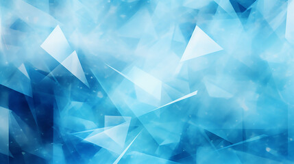 Abstract blue textured polygonal background. Loopily Trendy Background with copy-space. 