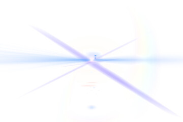 Digital png illustration of blue and purple beam of lights on transparent background