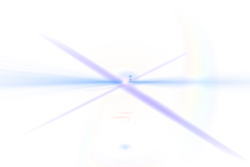 Digital png illustration of blue and purple beam of lights on transparent background