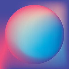 Digital png illustration of colourful abstract circular shape on transparent background