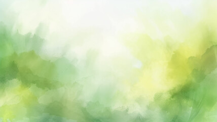abstract blurred light watercolor fresh green eco background. - obrazy, fototapety, plakaty