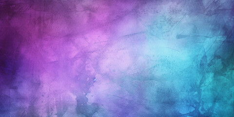 Fototapeta na wymiar Blue and purple abstract background with grunge texture, textured background, Generative AI