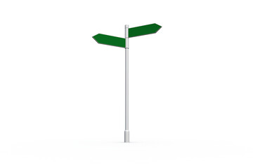 Digital png illustration of green guideposts on transparent background