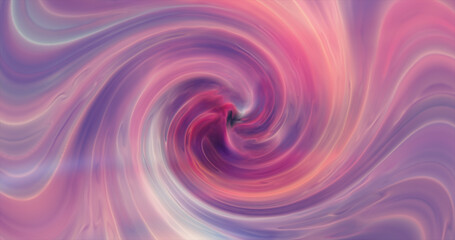 Purple background of twisted swirling energy magical glowing light lines abstract background