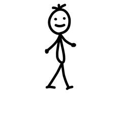 Sticks man illustration 