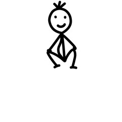 Sticks man illustration 