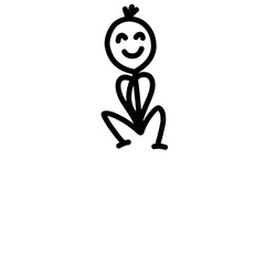 Sticks man illustration 