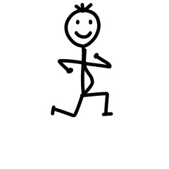 Sticks man illustration 