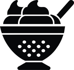 The icon design represents popsicles in a large cup.