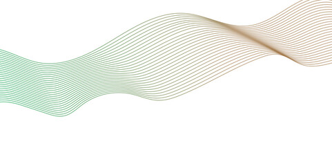 Fototapeta premium Abstract background wave line in vector business texture. Pattern line blend curve waves flow futuristic background.