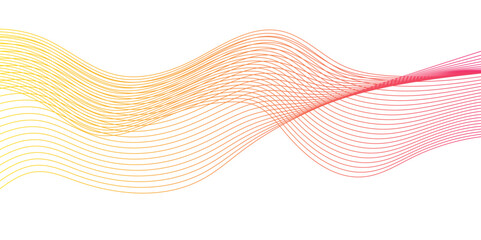 Abstract background wave line in vector business texture. Pattern line blend curve waves flow futuristic background.