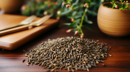 still life with herbs HD 8K wallpaper Stock Photographic Image 