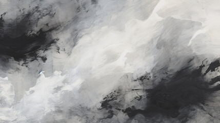Background Design of Swirling, Abstract Smoke Patterns in Cool and Warm Gradients