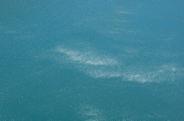 Distant view of the surface of the sea