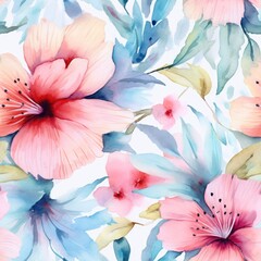 Fototapeta premium pattern with flowers